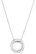 BRUNO Necklace Ring with rhinestones - Necklace