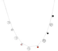 BRUNO Necklace Tree of Life with rhinestones coloured - Necklace