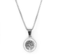 BRUNO Náhrdelník Strom života s kamínky menší - Necklace