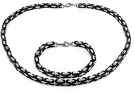 BRUNO Set Black - Jewellery Gift Set