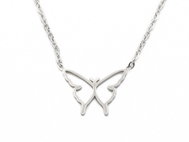 Bruno fine butterfly necklace - Necklace
