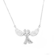Bruno angels with rhinestones - Necklace