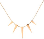 Bruno triangle rose gold - Necklace