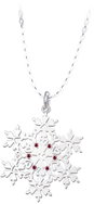Bruno flake red (s4255) - Necklace