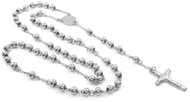 Bruno surgical steel rosary - Necklace