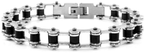 Bruno Wheel Chain Black - Bracelet - Main image