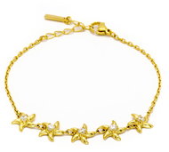 Bruno Adjustable bracelet STAR gold - Bracelet