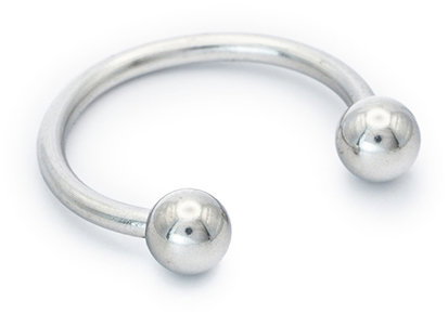 Bruno Horseshoe Piercing BALLS - Piercing - Main image