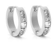 Bruno Earrings rings with rhinestones - Earrings