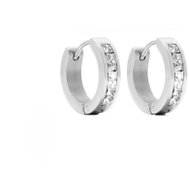 Bruno Earrings rings with rhinestones 1,7 cm - Earrings
