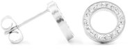 Bruno Earrings MINI CIRCLE with rhinestones - Earrings