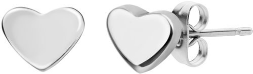Bruno Full Heart Earrings - Earrings - Main image