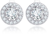 Bruno Earrings with cubic zirconia ( Ag 925/1000, 3 g) - Earrings
