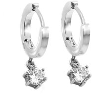 Bruno dangle earrings with rhinestone - Earrings