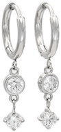 Bruno dangle earrings with rhinestones III - Earrings