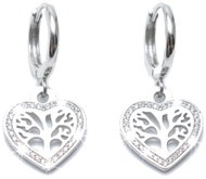 Bruno Hanging earrings TREE OF LIFE HEART - Earrings