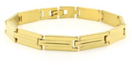 BRUNO GOLD bracelet 22 cm - Bracelet