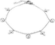 BRUNO Bracelet CROSS with stones - Bracelet