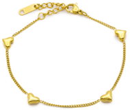 BRUNO HEART GOLD adjustable bracelet - Bracelet