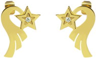 BRUNO COMET earrings with a GOLD stone - Earrings