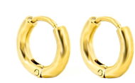 BRUNO KLASIK GOLD hoop earrings 1.2cm - Earrings
