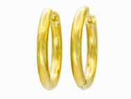 BRUNO KLASIK GOLD hoop earrings 1.9cm - Earrings