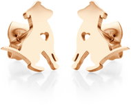 BRUNO DOG earrings rose GOLD - Earrings