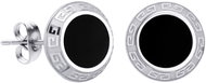 BRUNO black pattern earrings - Earrings