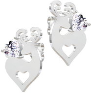 BRUNO REINDEER with HEART earrings - Earrings