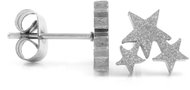 BRUNO HVĚZDY sandblasted earrings - Earrings