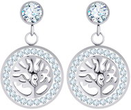 BRUNO TREE OF LIFE drop earrings with crystals - Earrings