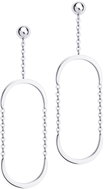 BRUNO oval drop earrings - Earrings
