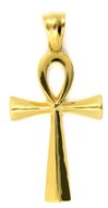 Bruno Nile Cross ANCH - surgical steel, Gold - Charm