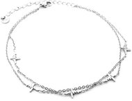 Bruno Double leg chain ECG curve - Chain Necklace