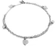 Bruno Double leg chain Full heart - Chain Necklace