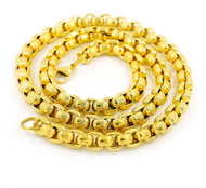 Bruno Chain with Gold pattern 60/0,8 cm - Chain Necklace