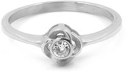 BRUNO Jemný prsten Rose s kamínkem vel. 6 (EU 51,5-53,5) - Ring