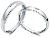BRUNO Stříbrný prsten Srdce vel. 9 (EU 59-61) (Ag 925/1000, 2,5 g) - Ring