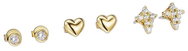 ÉLINE L'ATELIER Náušnice Ema Gold - Earrings