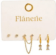 Flânerie by MAIQ Náušnice Roussa 18K Gold Plated - Earrings