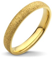 BRUNO Pískovaný prsten Gold vel. 11 (EU 64-66) - Ring