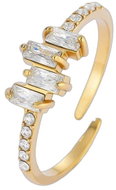 BRUNO Prsten Lenka III Gold vel. Univerzální - Ring