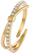 BRUNO Prsten Natálie II Gold vel. Univerzální - Ring
