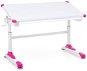 BRÜXXI Alia 119 cm, biely/ružový - Písací stôl