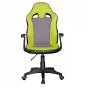 BRÜXXI Speedy, syntetická koža, zelená - Detská stolička k písaciemu stolu