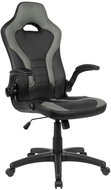 Brüxxi Gerard, synthetic leather, black / grey - Gaming Chair