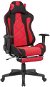 BRÜXXI Loren, textilný poťah, čierna/červená - Herná stolička