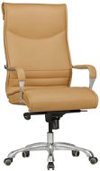 Brüxxi Boss, synthetic leather, beige - Office Chair