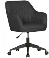 Brüxxi Mara, textile covering, black - Office Chair
