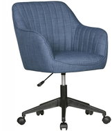 BRÜXXI Mara, Textilbezug, blau - Bürostuhl